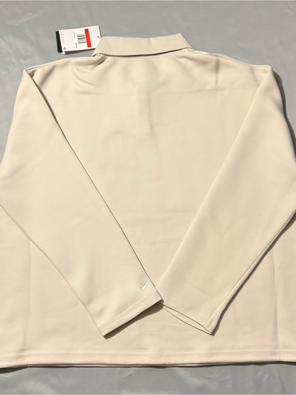 Nike Men's Polo Shirt in Light Beige - Picture 5 of 6